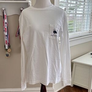 Vineyard Vines Women's White Long Sleeve Tee